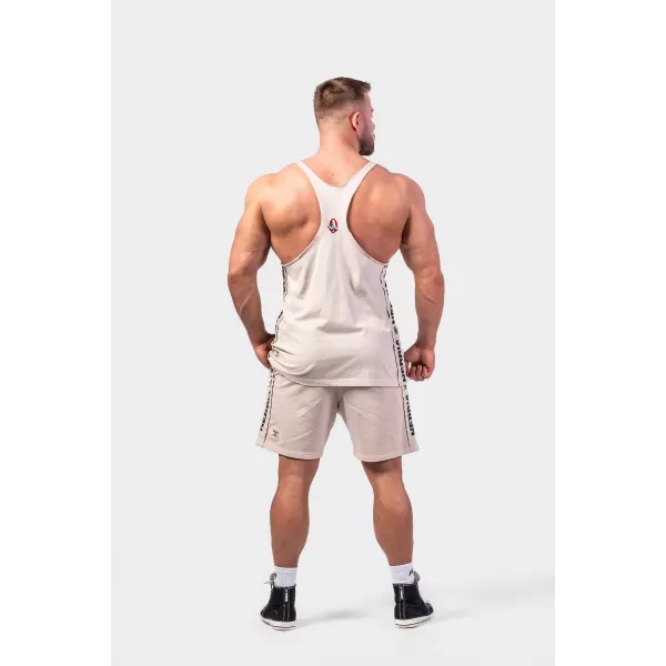  Gewaschener Muscle-Back-String GOLDEN AGE 791 HELLGRAU Nebbia 