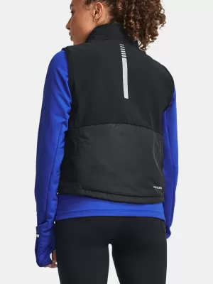 Damenweste UNDER ARMOUR STRM SESSION RUN VEST 1378502-001 SCHWARZ