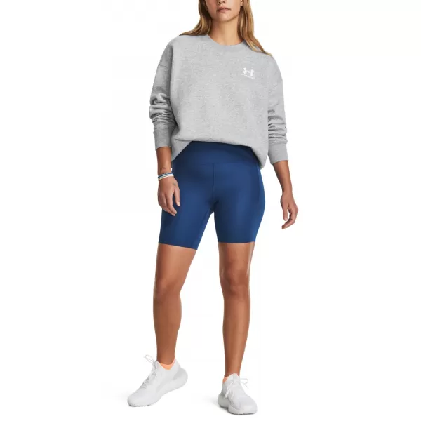  Damen-Sweatshirt UNDER ARMOUR ESSENTIAL FLC OS CREW 1379475-012 GRAU 