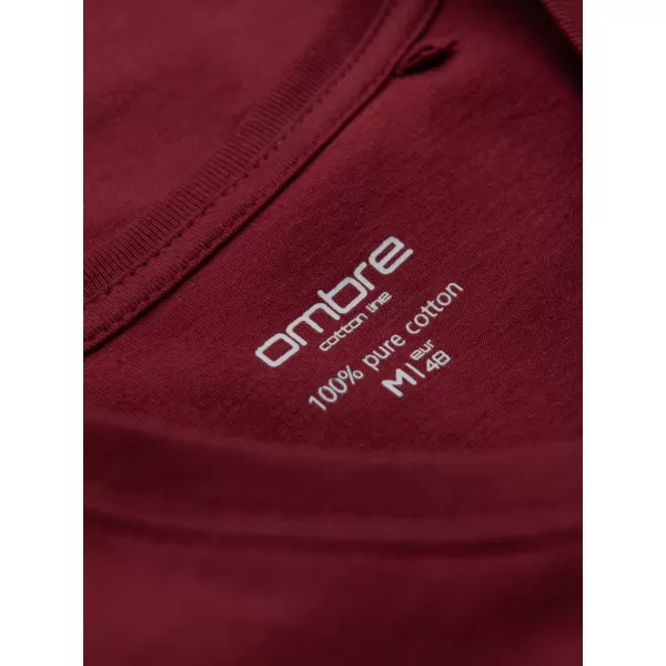  Hemd OMBRE OM-TSBS-0237 KASTANIENBRAUN 