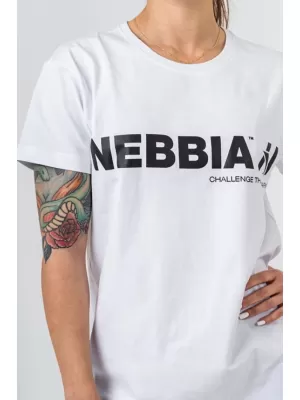 T-Shirt GYM ESSENTIALS 380 WHITE Nebbia