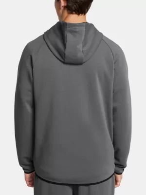 Herren-Sweatshirt UNDER ARMOUR UA UNSTOPPABLE FLC FZ HD EU GRAU