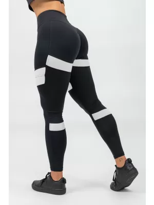 Leggings mit hoher Taille TRUE HERO 244 BLACK Nebbia