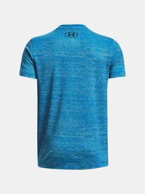 T-Shirt für Jungen UNDER ARMOUR TECH VENT JACQUARD SS 1379939-466 BLAU
