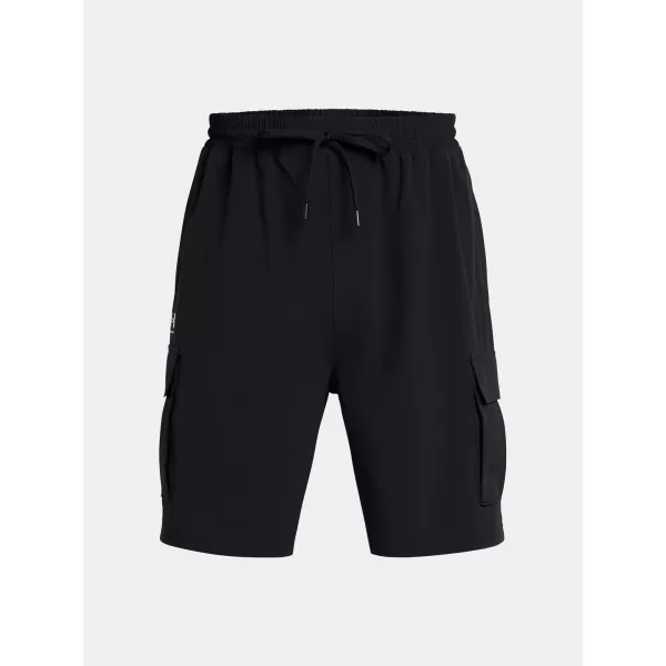  Herrenshorts UNDER ARMOUR VIBE WOVEN CARGO SHORT 1386560-001 SCHWARZ 