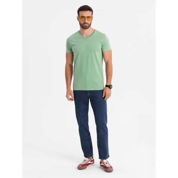  Hemd OMBRE OM-TSBS-0237 GRÜN 