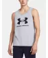 Herren-Tanktop UNDER ARMOUR SPORTSTYLE LOGO TANK 1382883-035 GRAU