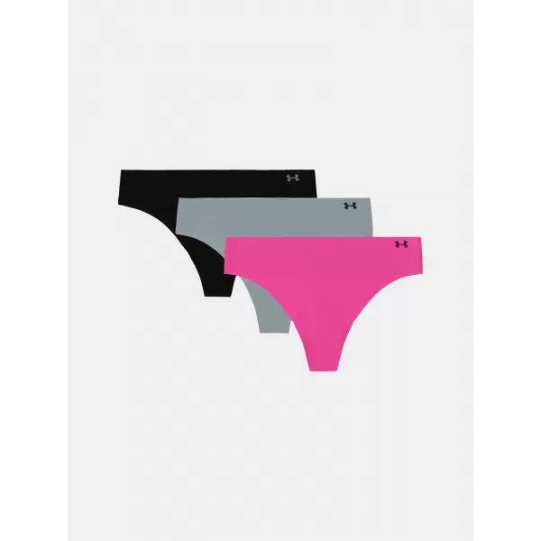  Damenhöschen UNDER ARMOUR PURE STRETCH NS THONG (3KS) 1383893-652 ROSA 