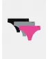 Damenhöschen UNDER ARMOUR PURE STRETCH NS THONG (3KS) 1383893-652 ROSA