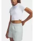 Damen-T-Shirt UNDER ARMOUR RIVAL RIB BABY TEE 6000264-100 WEIß