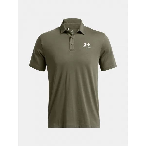  Herren-T-Shirt UNDER ARMOUR ICON POLO 1386608-390 GRÜN 