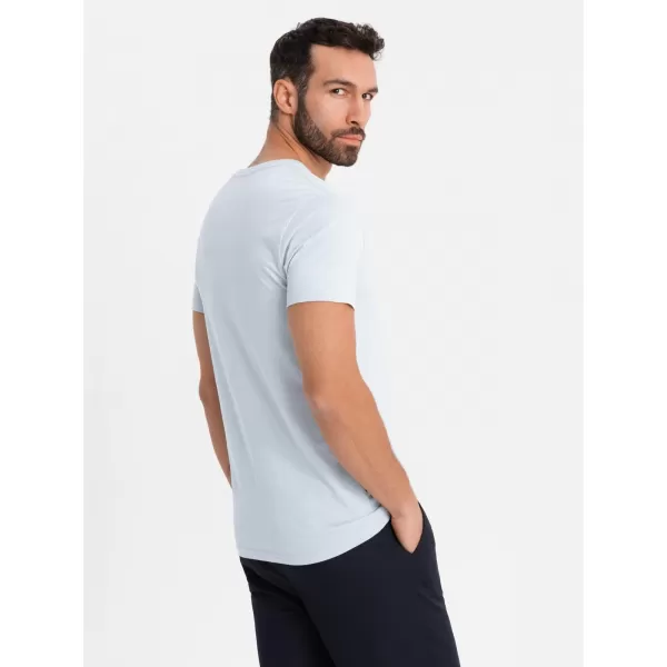  Hemd OMBRE OM-TSBS-0237 HELLGRAU 