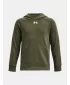 Jungen-Sweatshirt UNDER ARMOUR RIVAL FLEECE HOODIE 1379792-390 GRÜN