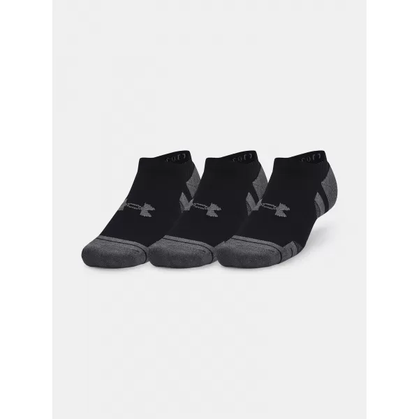  Socken UNDER ARMOUR PERFORMANCE COTTON NS (3 PÁRY) 1379526-001 SCHWARZ 