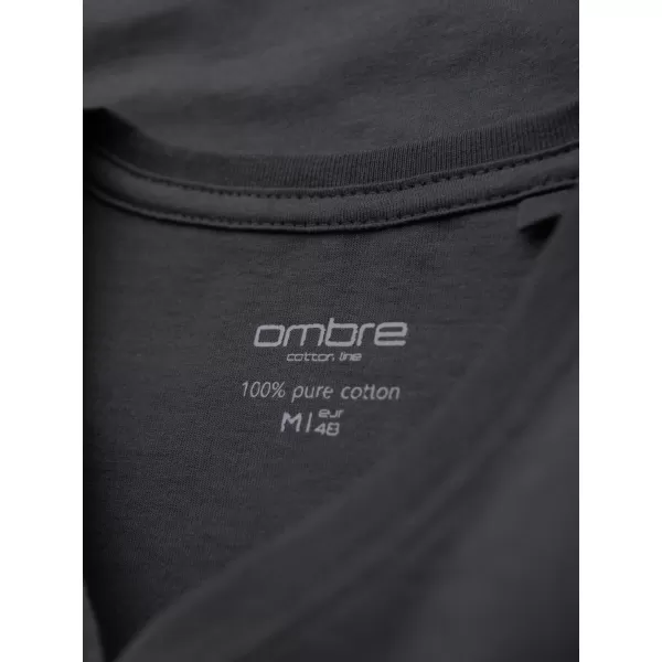  Hemd OMBRE OM-TSBS-0237 GRAPHIT 