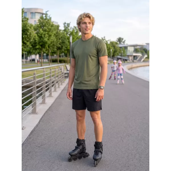  Herren -funktionales Hemd ALTISPORT NoPrint NP/ALM421 KHAKI 