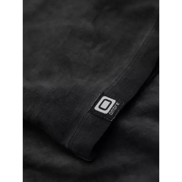  Hemd OMBRE OM-TSWT-0242 SCHWARZ 