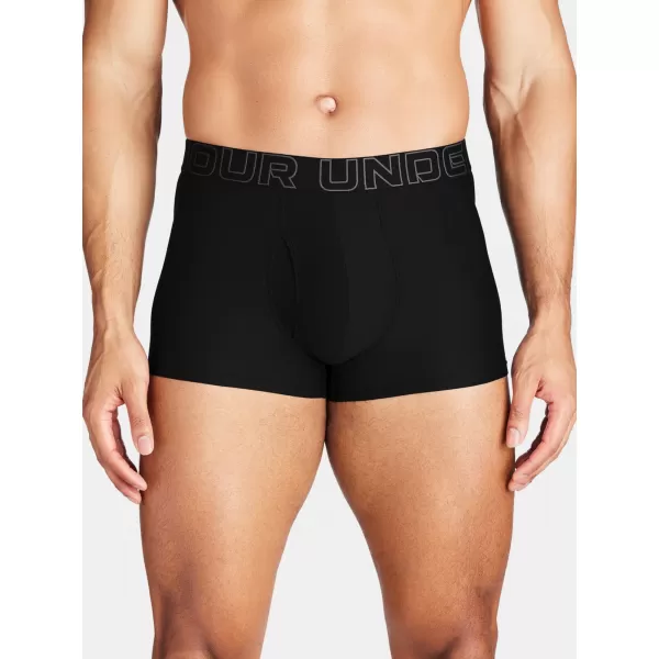  Herren-Boxershorts UNDER ARMOUR M PERF TECH 3IN (1KS) 1383877-001 SCHWARZ 