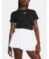 Damen-T-Shirt UNDER ARMOUR CAMPUS CORE SS 1383648-001 SCHWARZ