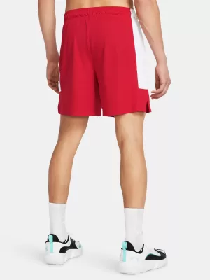 Herrenshorts UNDER ARMOUR BASELINE SHORT 1383389-600 ROT
