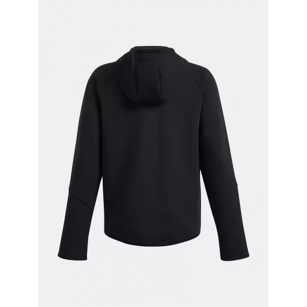  Jungen-Sweatshirt UNDER ARMOUR B UNSTOPPABLE FLC FZ 1386687-001 SCHWARZ 