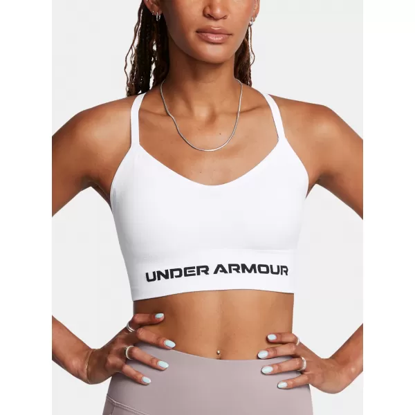  Damen-BH UNDER ARMOUR VANISH SEAMLESS LOW BRA 1384417-100 WEIß 
