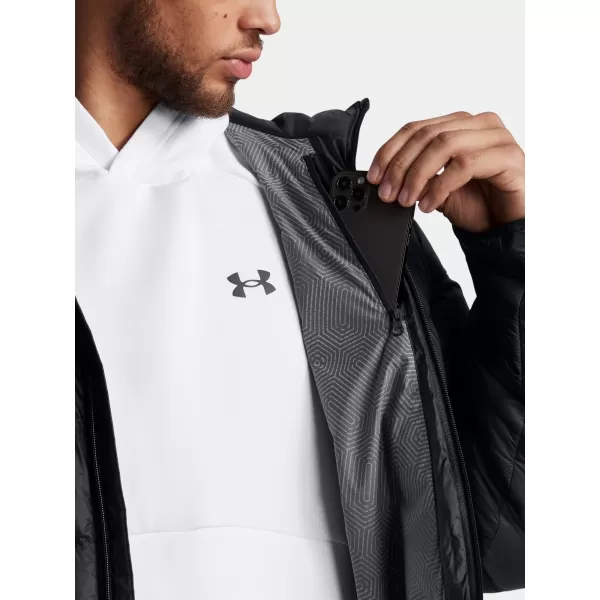  Herrenjacke UNDER ARMOUR LEGEND DOWN PARKA 1385839-001 SCHWARZ 
