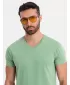 Hemd OMBRE OM-TSBS-0237 GRÜN