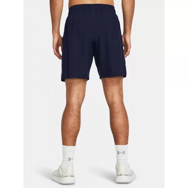  Herrenshorts UNDER ARMOUR WOVEN WDMK SHORTS 1383356-410 BLAU 