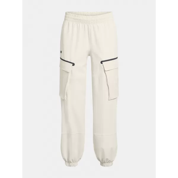 Sporthose für Damen UNDER ARMOUR UNSTOPPABLE CARGO PANT 1386481-110 WEIß 