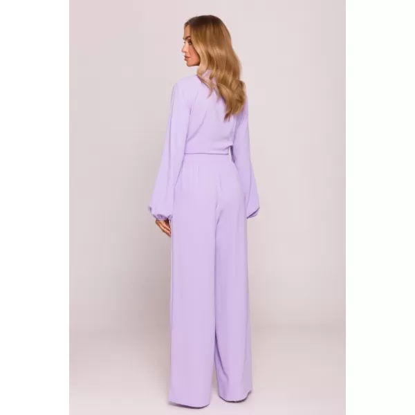  Crop-Top für Damen MOE M861 LILA 