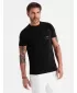 Hemd OMBRE OM-TSPT-0154 SCHWARZ