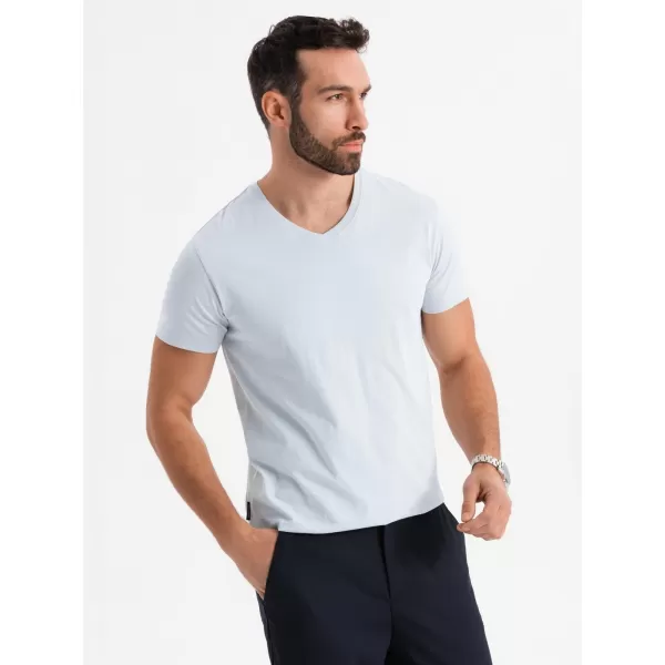  Hemd OMBRE OM-TSBS-0237 HELLGRAU 