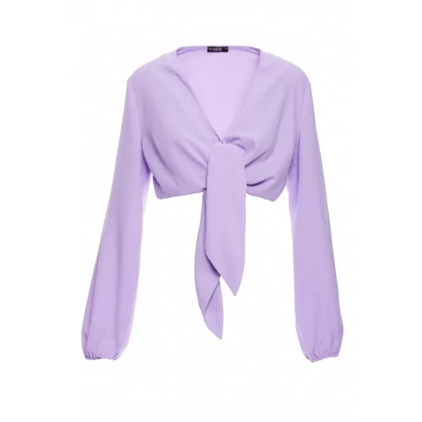  Crop-Top für Damen MOE M861 LILA 