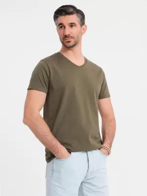 Hemd OMBRE OM-TSBS-0237 DUNKLE OLIVE