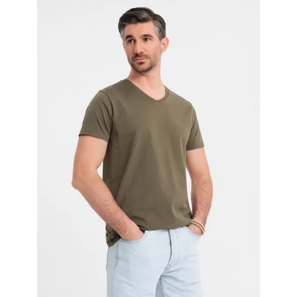  Hemd OMBRE OM-TSBS-0237 DUNKLE OLIVE 