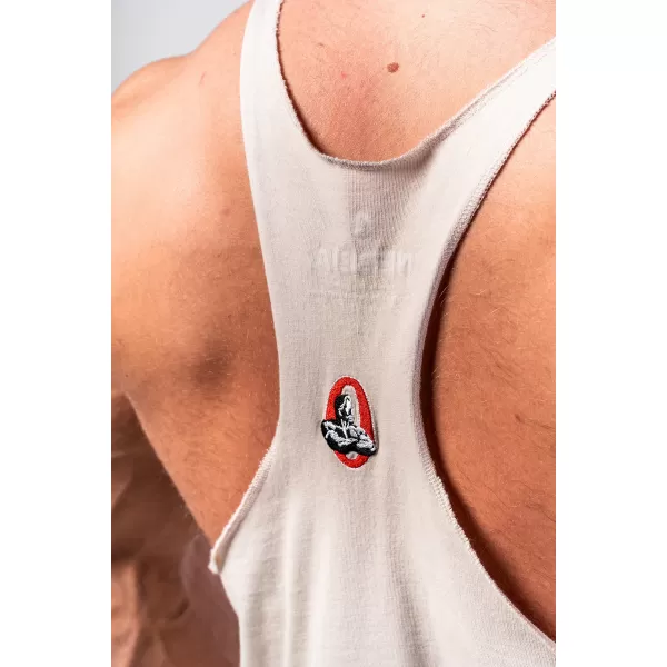  Gewaschener Muscle-Back-String GOLDEN AGE 791 HELLGRAU Nebbia 