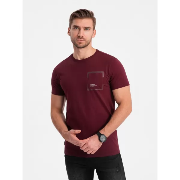  Hemd OMBRE OM-TSPT-0154 KASTANIENBRAUN 