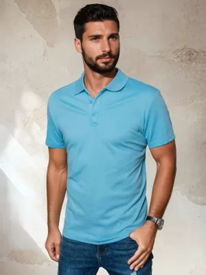 Herren t -Shirt DSTREET PX0552 BLAU