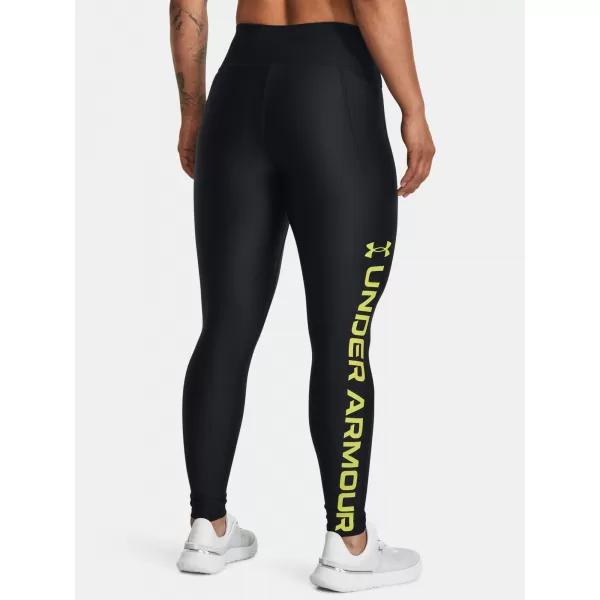  Leggings für Damen UNDER ARMOUR ARMOUR BRANDED LEGGING 1376327-003 SCHWARZ 