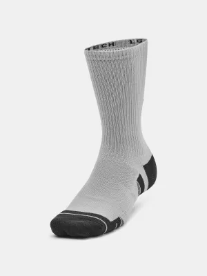 Socken UNDER ARMOUR PERFORMANCE TECH CREW (3 PÁRY) 1379512-011 GRAU