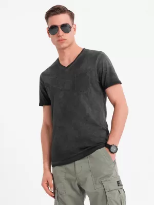 Hemd OMBRE OM-TSWT-0242 SCHWARZ