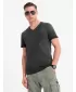 Hemd OMBRE OM-TSWT-0242 SCHWARZ
