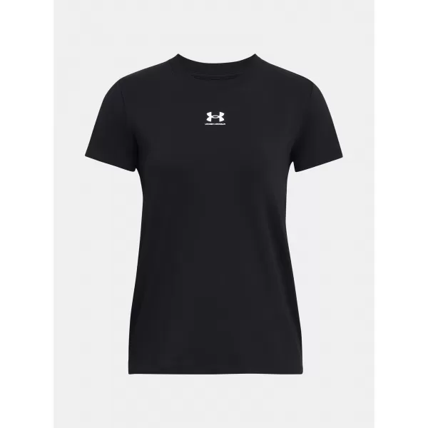  Damen-T-Shirt UNDER ARMOUR CAMPUS CORE SS 1383648-001 SCHWARZ 
