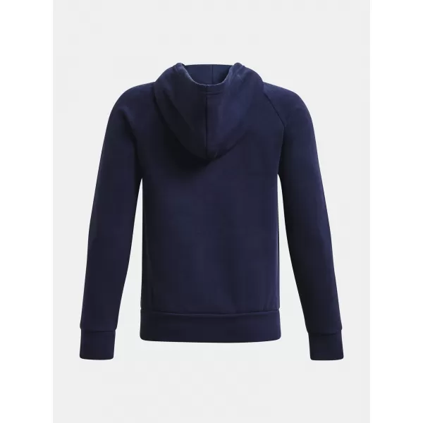  Jungen-Sweatshirt UNDER ARMOUR RIVAL FLEECE FZ HOODIE 1379794-410 BLAU 
