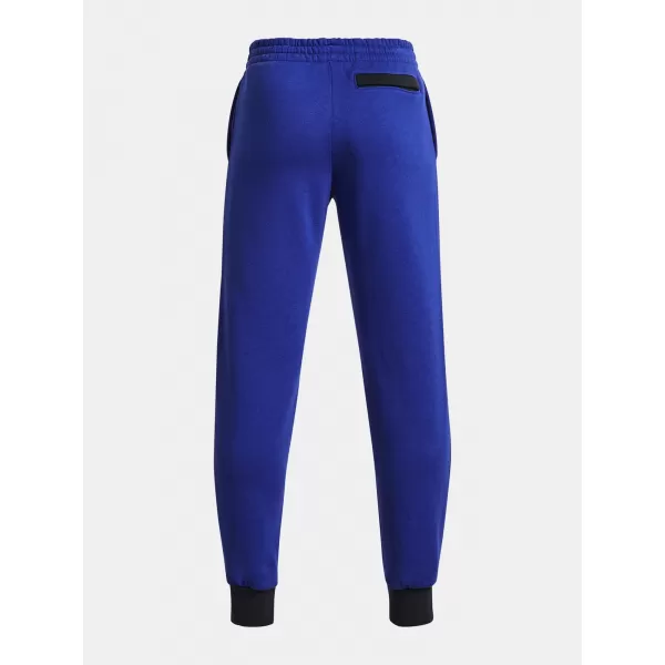  Jogginghose für Jungen UNDER ARMOUR RIVAL FLEECE SCRIPT JGRS 1379789-400 BLAU 