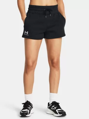 Damen-Shorts UNDER ARMOUR ICON FLEECE BOXER SHORTS 1382725-001 SCHWARZ