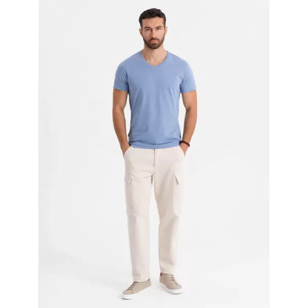  Hemd OMBRE OM-TSBS-0237 BLAU 