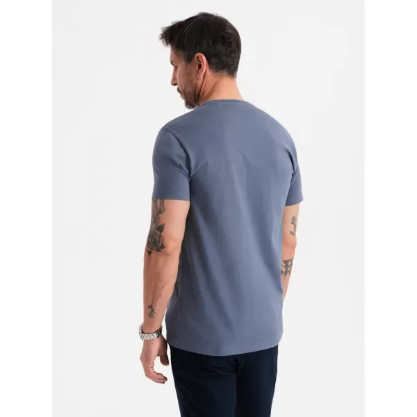 Hemd OMBRE OM-TSBS-0236 BLAUER DENIM 