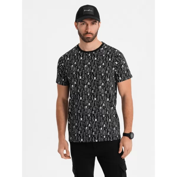 Hemd OMBRE OM-TSFP-0225 SCHWARZ 